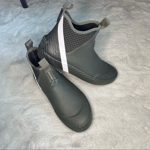 Sperry Cutwater Deck Boot Black Size 9 - Picture 3 of 14